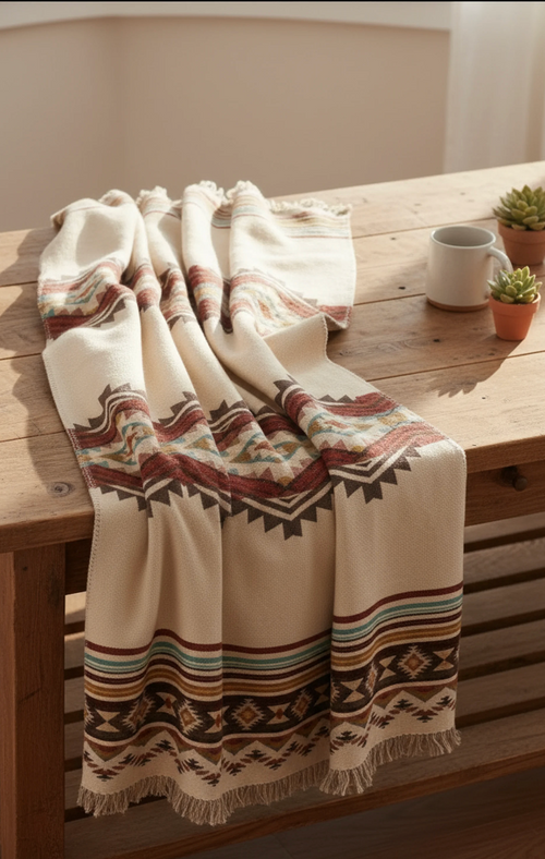 Redbird Indigenous Blanket