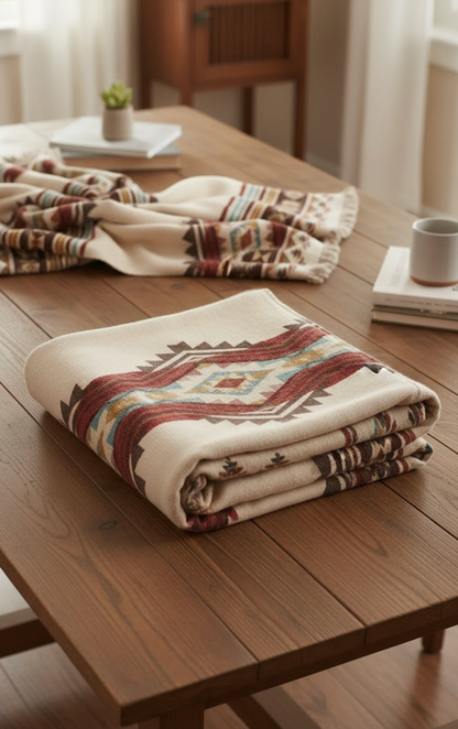 Redbird Indigenous Blanket